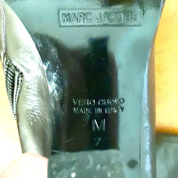 Rare Vintage Marc Jacobs Round Toe Boots SZ 7 - Picture 12 of 13